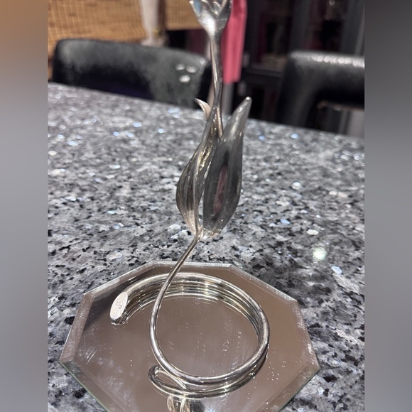 💎 One of a Kind Vintage Rare Swarovski Dellaria Aquamarine Crystal Flower 💎 - Picture 4 of 15